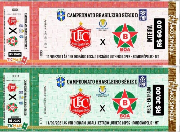 Ingressos - O Esportivo