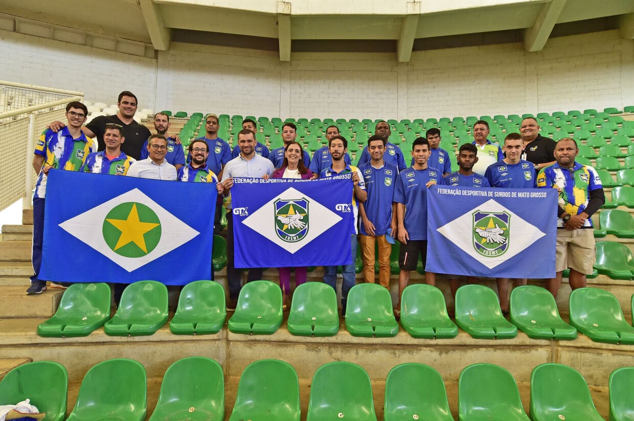 Atletas surdos - O Esportivo