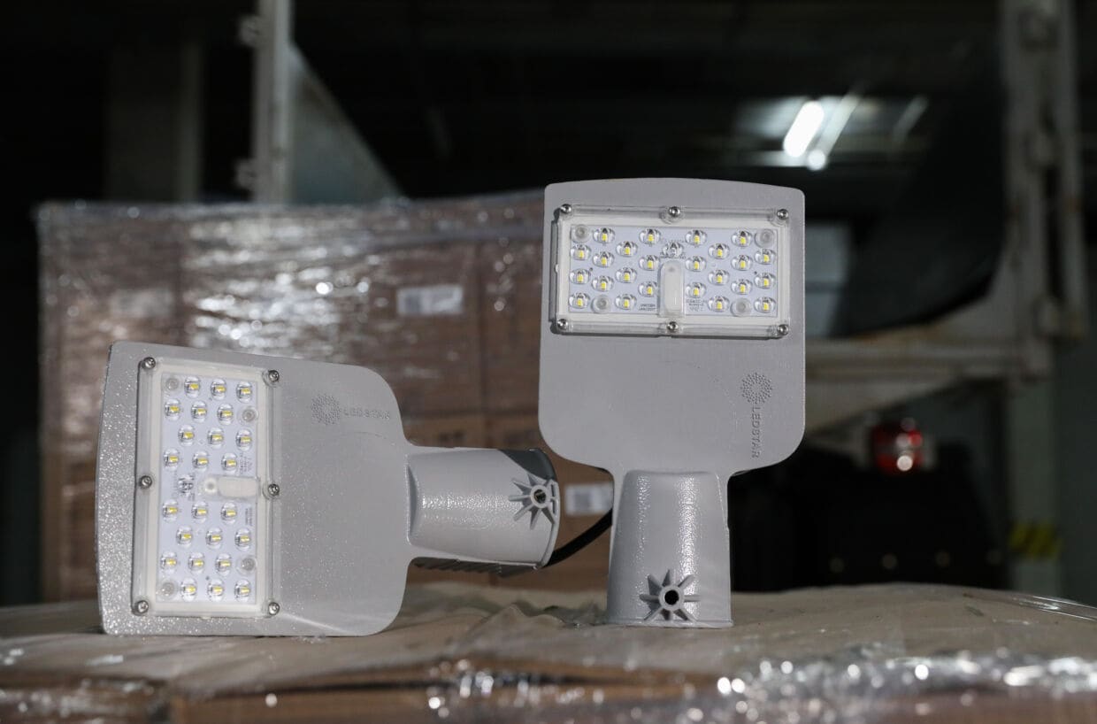 Retirada das lampadas - O Esportivo