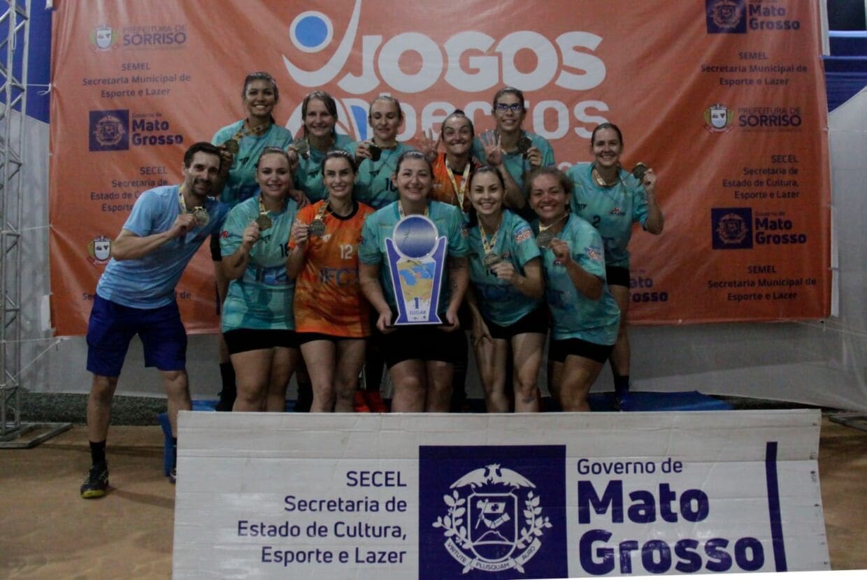 Sinop campea hand - O Esportivo