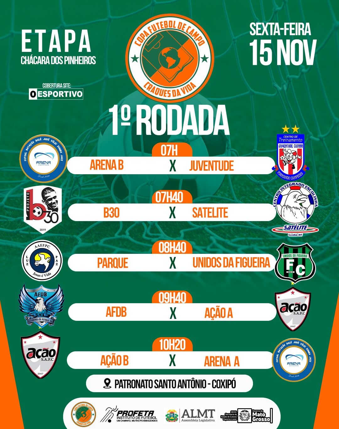 Sorteio Chacara - O Esportivo