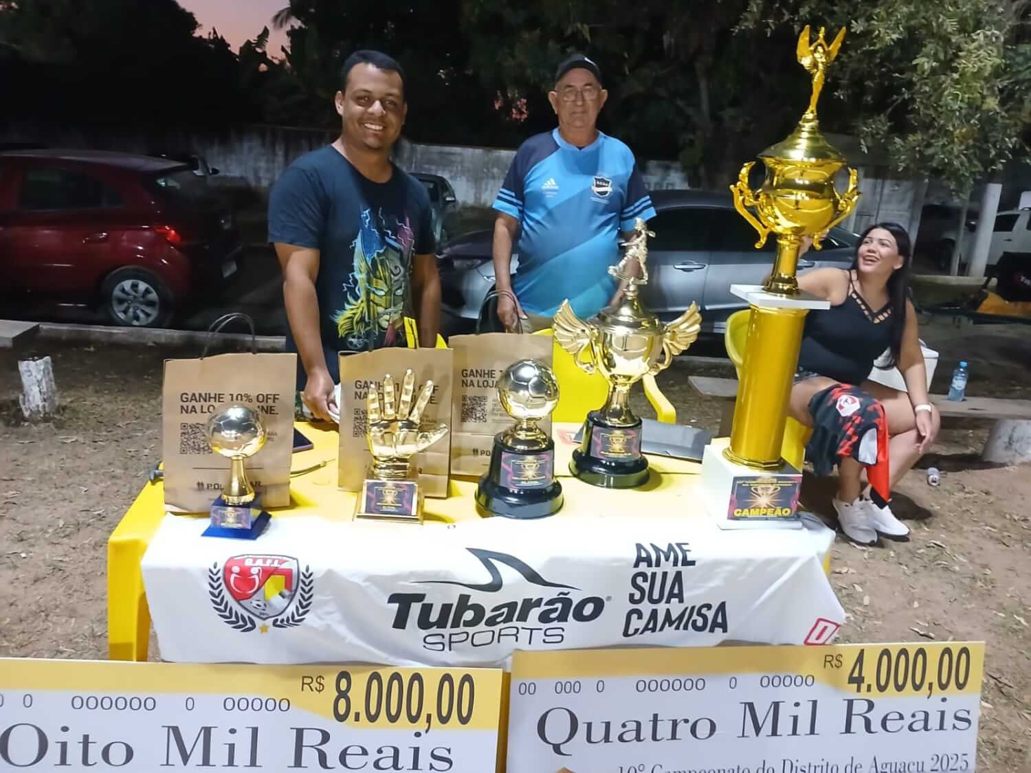 Aguacu trofeus - O Esportivo