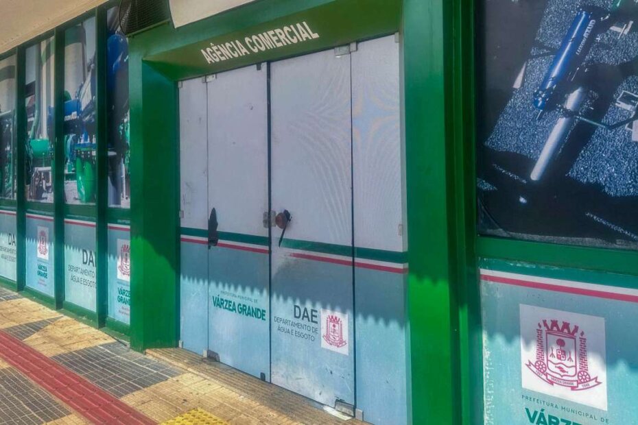 VÁRZEA GRANDE - Atendimento das agências do DAE é paralisado após rompimento de cabos elétricos - O Esportivo Dae VG - O Esportivo