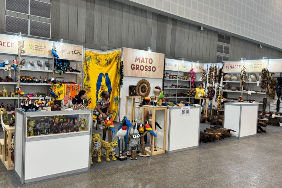 EM FORTALEZA = Com apoio da Sedec, artesãos de Mato Grosso apresentam produção em evento nacional - O Esportivo Descubra Brasil 1 - O Esportivo