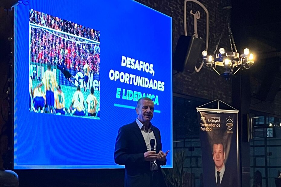 LICENÇA B CHEGA A MATO GROSSO - FMF e CBF Academy promovem evento de lançamento com palestra de Dunga - O Esportivo Dunga - O Esportivo