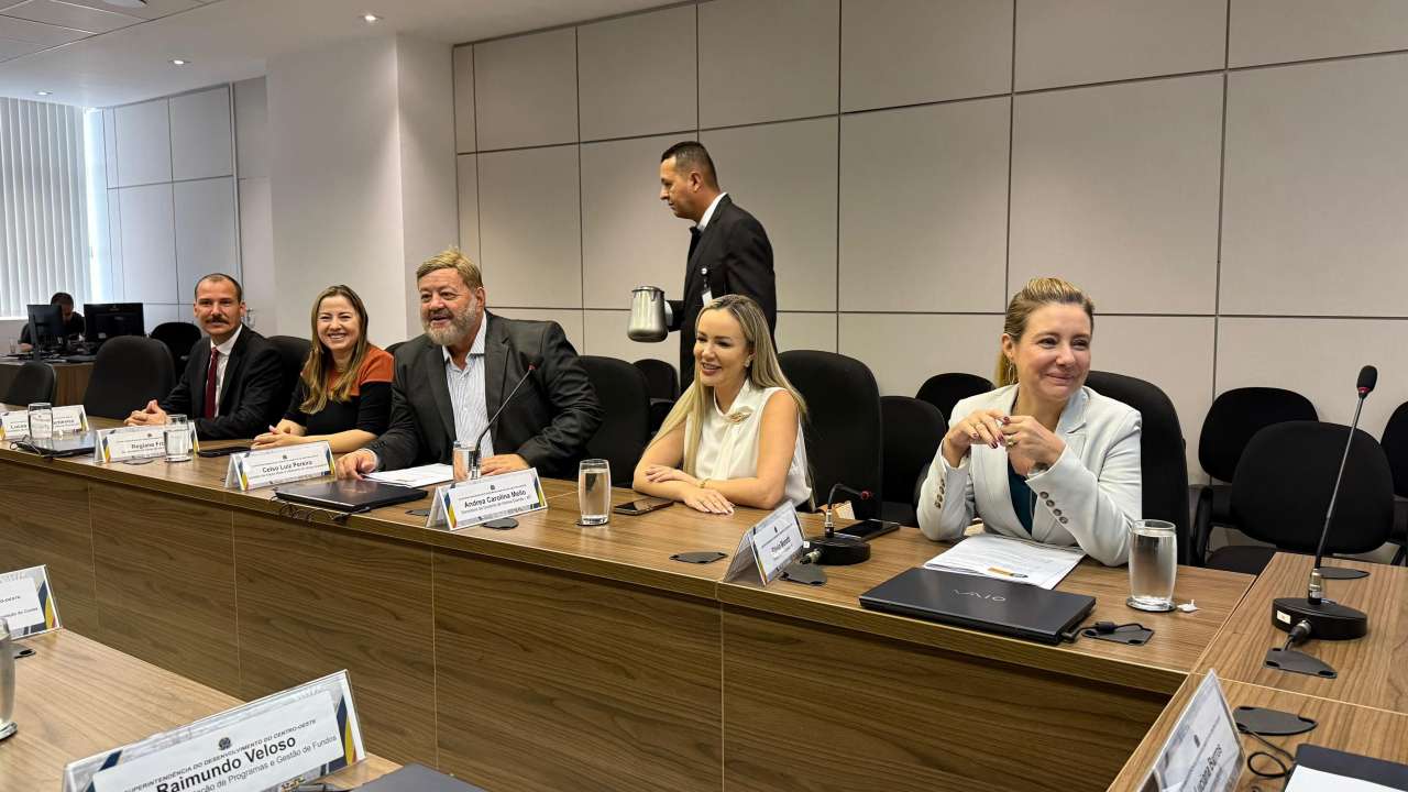 RECURSO FEDERAL - Moretti destrava recursos para projetos de infraestrutura na Sudeco para São Simão e Ouro Verde - O Esportivo Moretti B - O Esportivo