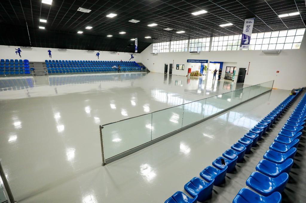 INVESTIMENTOS DE R$ 5 MI - Governo de Mato Grosso entrega novo Palácio das Artes Marciais totalmente reformado e modernizado - O Esportivo Palacio das Artes D - O Esportivo