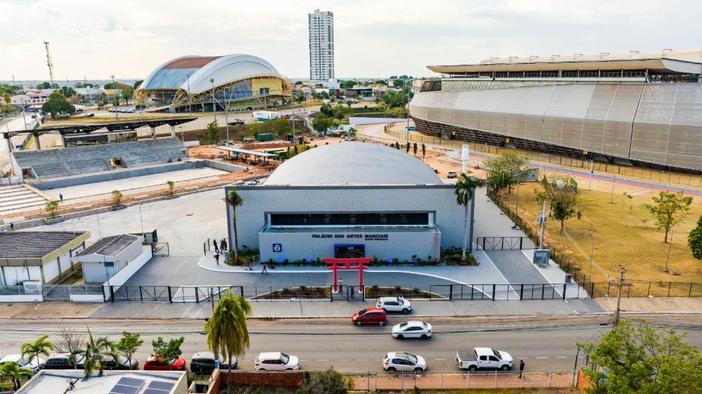 INVESTIMENTOS DE R$ 5 MI - Governo de Mato Grosso entrega novo Palácio das Artes Marciais totalmente reformado e modernizado - O Esportivo Palacio das Artes E - O Esportivo