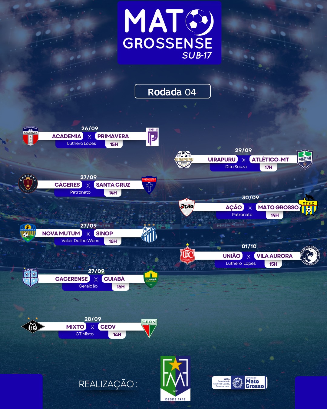 Sub 17 hj - O Esportivo