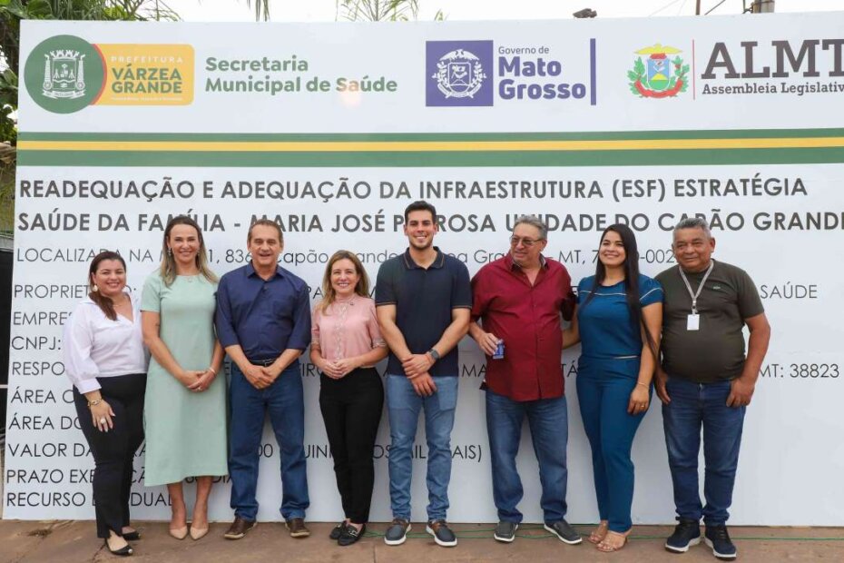 REDE MUNICIPAL - Prefeita autoriza reforma completa da USF “Maria José Pedrosa” no Capão Grande - O Esportivo Capao Grande - O Esportivo