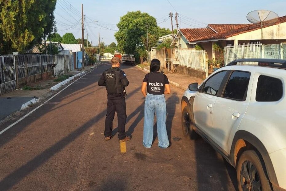 CLAUSA PORTA - Polícia Civil cumpre mandados de prisão e buscas contra facção criminosa em Água Boa - O Esportivo Clausa Porta - O Esportivo