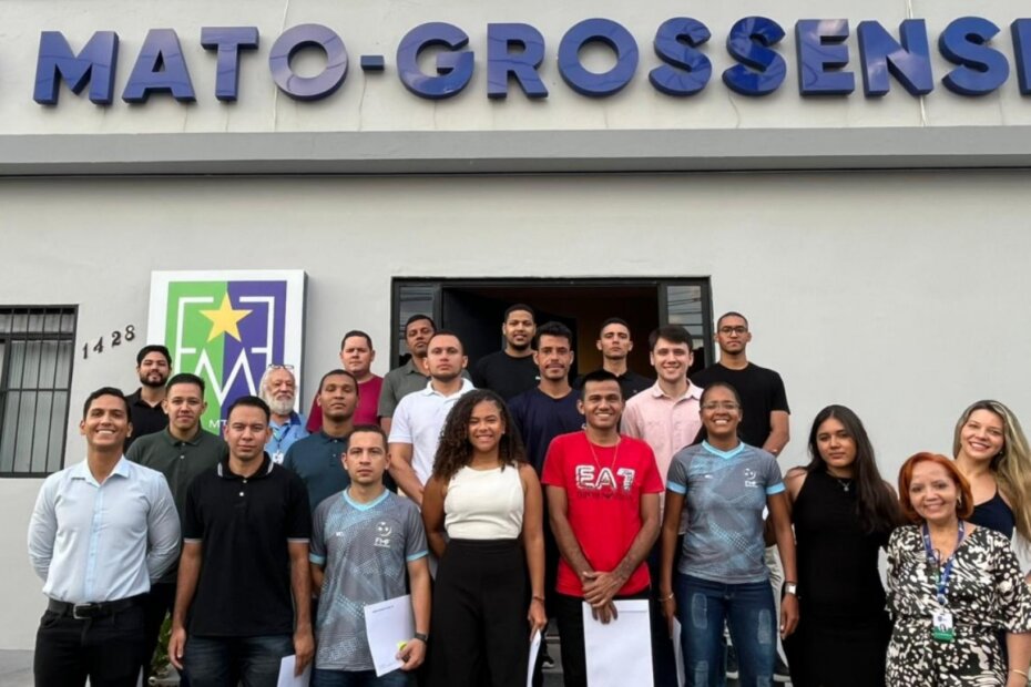 NOVOS ÁRBITROS - FMF realiza formatura de nova turma da arbitragem de Mato Grosso - O Esportivo FMF Arbitros - O Esportivo