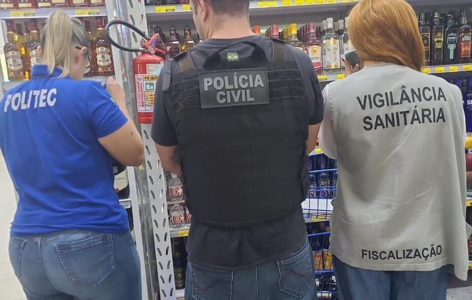 FISCALIZAÇÃO E REPRESSÃO - Forças de segurança intensificam ações contra adulteração de bebidas alcoólicas em Mato Grosso - O Esportivo Fiscalizacao 2710 - O Esportivo