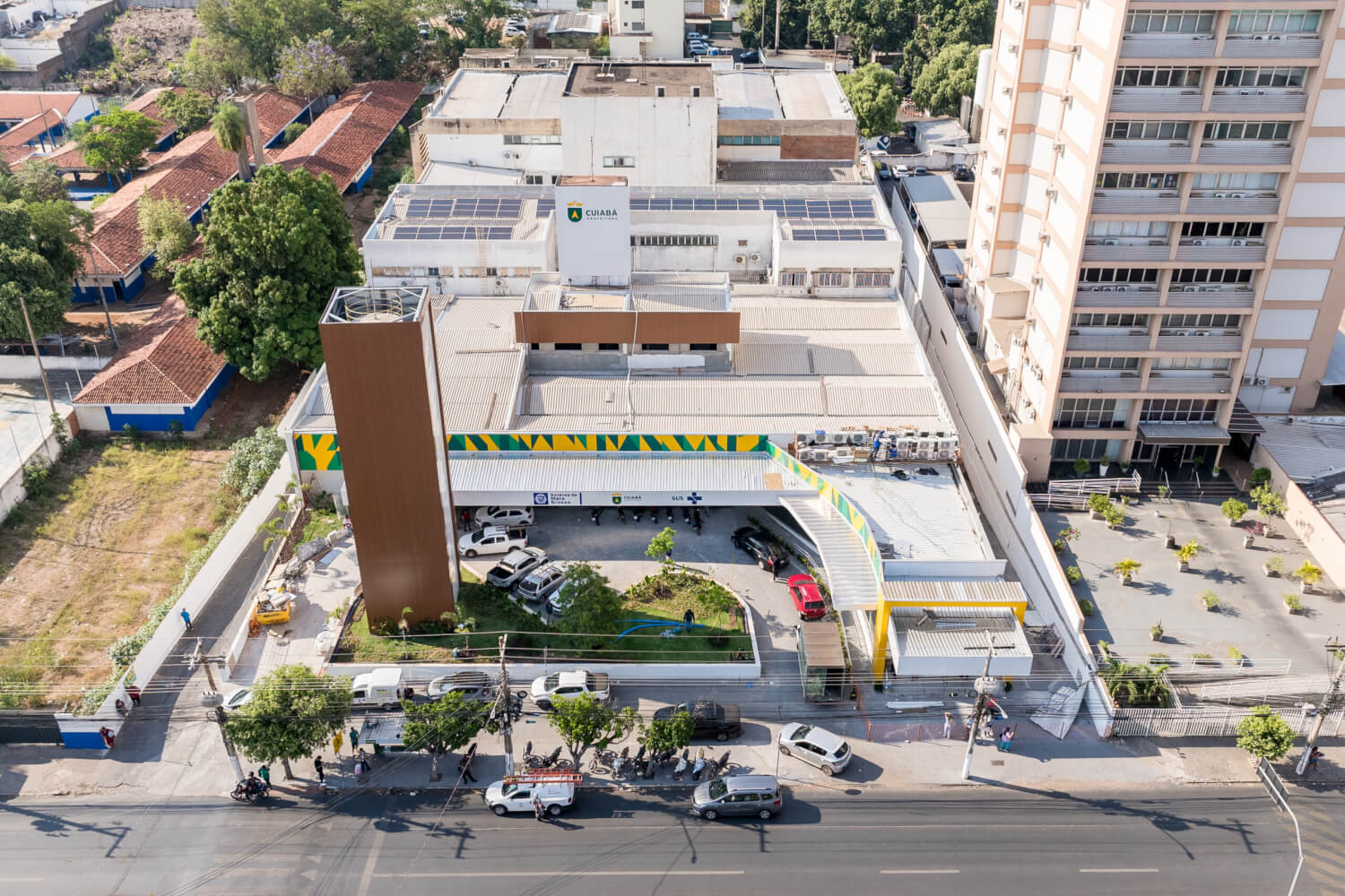 DIA DAS CRIANÇAS - Prefeitura faz vistoria técnica na obra do primeiro hospital 100% pediátrico de Cuiabá - O Esportivo HOSPITAL scaled - O Esportivo