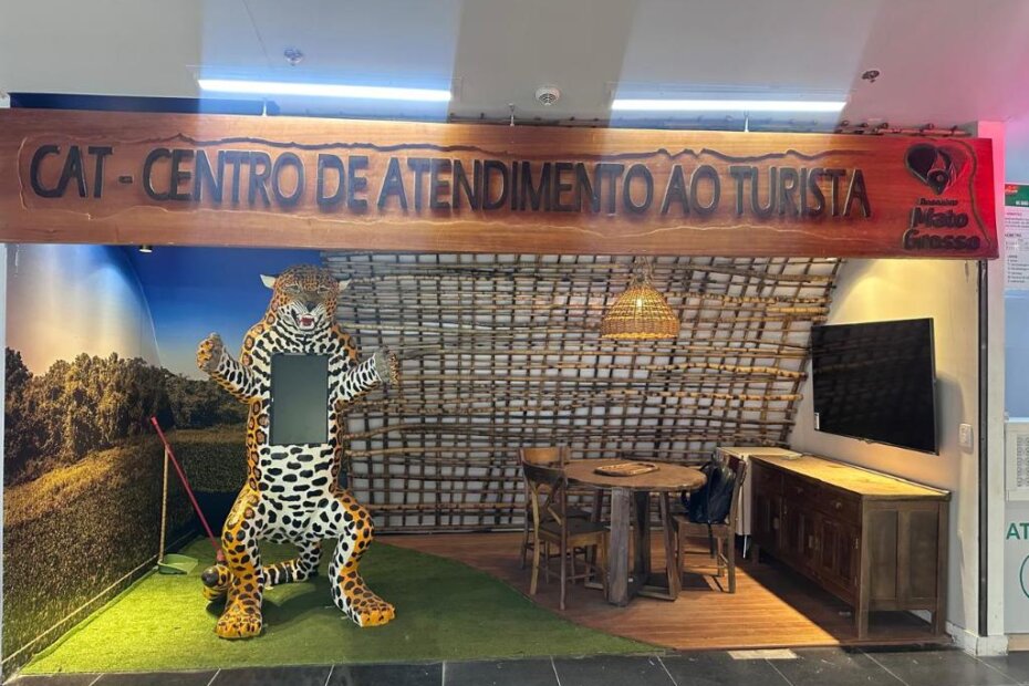 ABERTO TODOS OS DIAS - Estado e prefeituras inauguram Centro de Atendimento ao Turista no Aeroporto Marechal Rondon nesta quinta-feira (23) - O Esportivo Inauguracao - O Esportivo