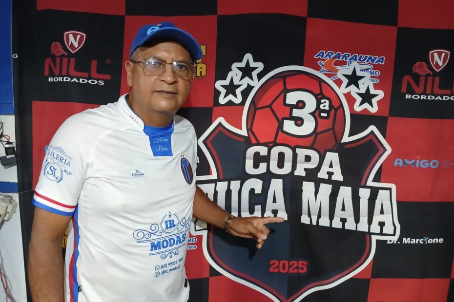 3ª COPA TUCA MAIA – Amanhã, às 20 horas, tem clássico na Arena Tuca Maia, no CPA III, Setor V - O Esportivo Kaka A - O Esportivo