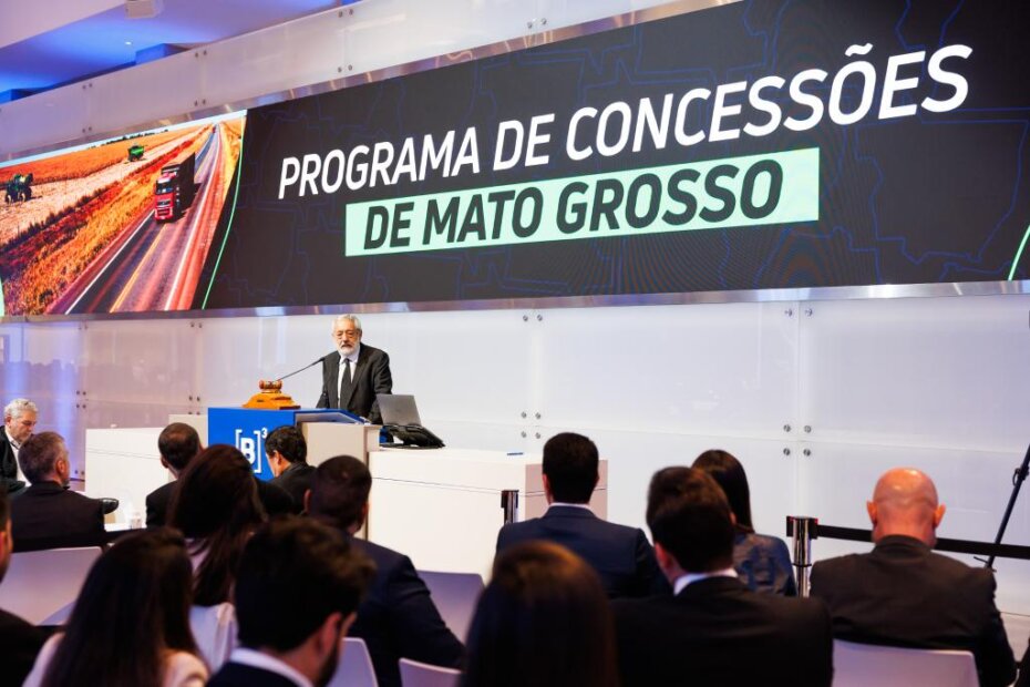 MAIS OBRAS E MELHORIAS - Consórcio vence leilão e vai investir R$ 2,7 bilhões em rodovias de MT - O Esportivo Mais Melhorias - O Esportivo