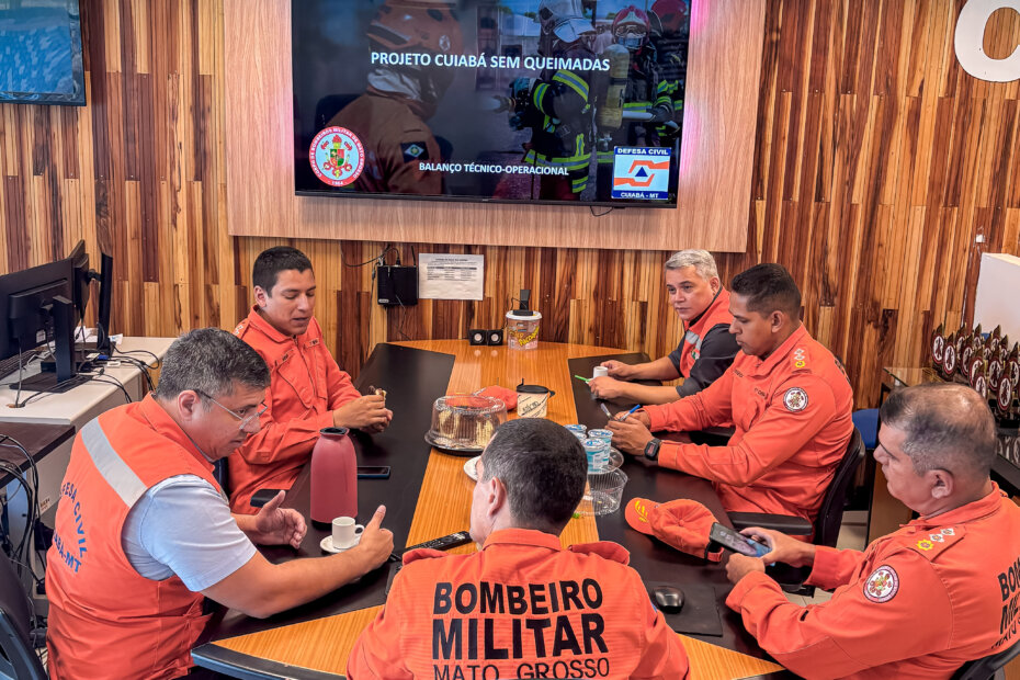 AÇÃO INTEGRADA - Defesa Civil e Corpo de Bombeiros farão balanço técnico-operacional do Projeto “Cuiabá sem Queimadas” - O Esportivo Reuniao - O Esportivo