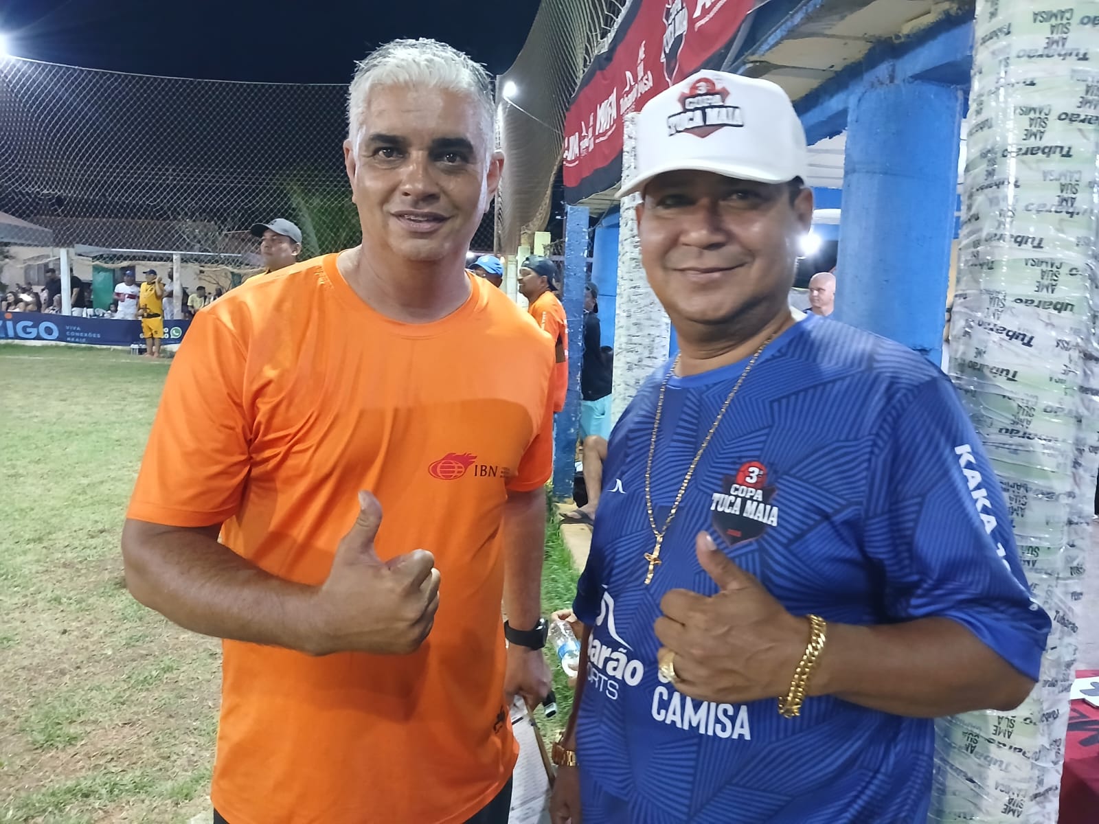 3ª COPA TUCA MAIA – Unidos VG/Chapadão Ararauna goleia Tropa do Carlão e Amigos do WT empata sem gols com o América F Clube - O Esportivo TARLEY E PETOLA - O Esportivo