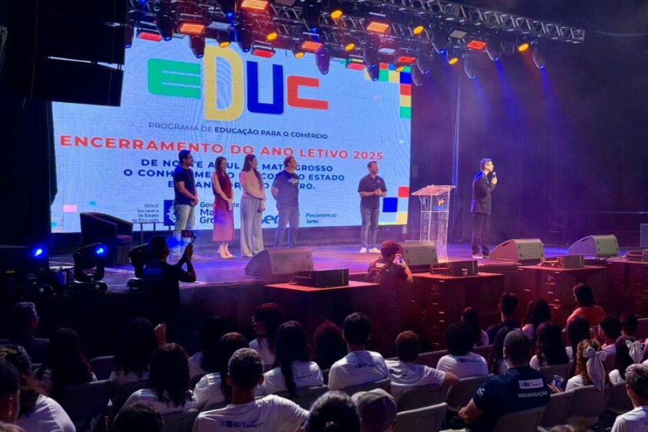 ENSINO TÉCNICO - Estudantes da rede estadual participam de encerramento do Programa Educ 2025 em Cuiabá - O Esportivo Ensino Tecnico - O Esportivo