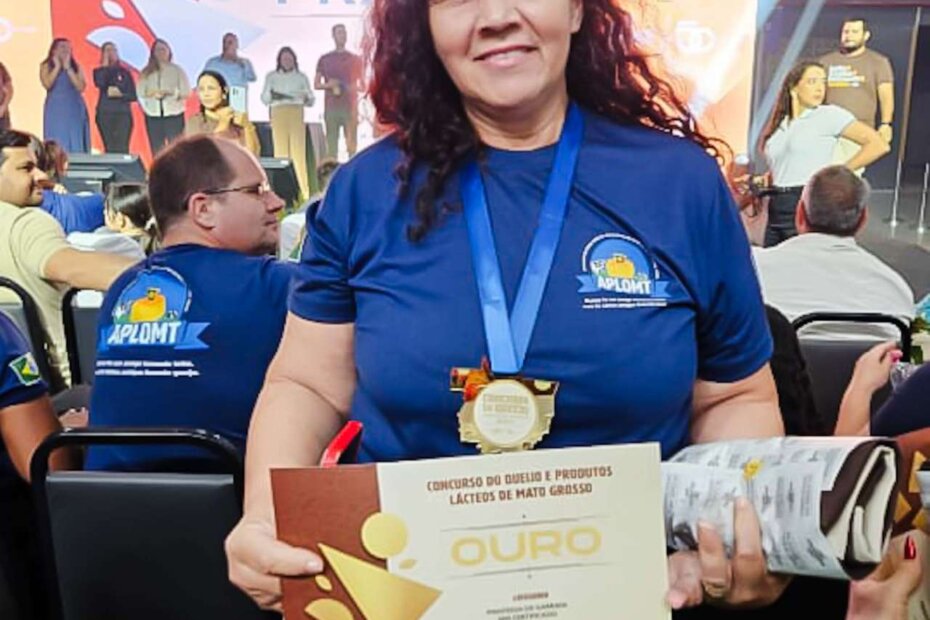 FESTIVAL DO QUEIJO - Produtora de Várzea Grande conquista medalha de ouro com manteiga de garrafa em concurso estadual - O Esportivo Festival do Queijo - O Esportivo