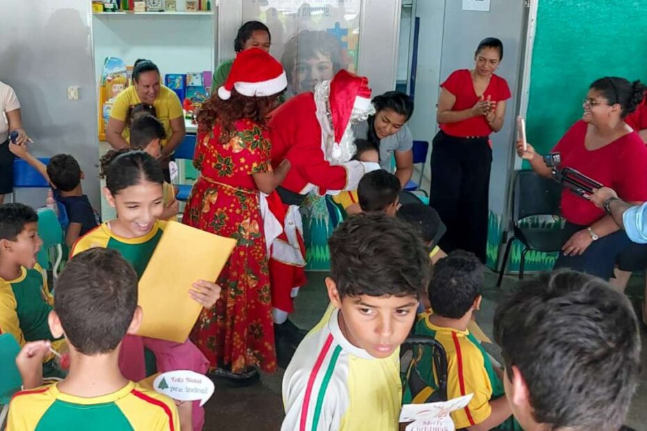 INÉDITO - Papai Noel dos Correios celebra inclusão lançando campanha de solidariedade no Centro Municipal João Ribeiro - O Esportivo Natal VG - O Esportivo