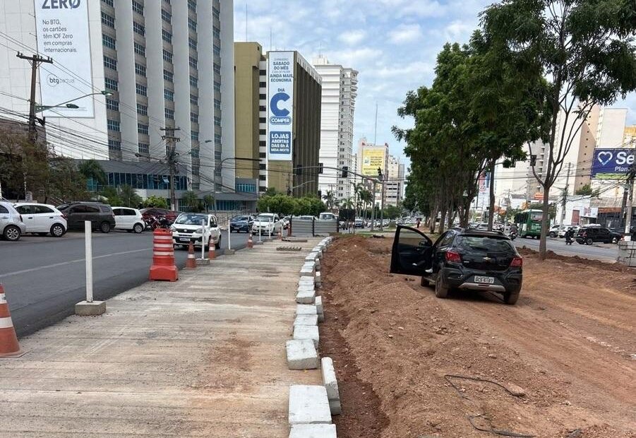 MOBILIDADE - Obras do BRT avançam com drenagem, concretagem e recuperação de asfalto em Cuiabá - O Esportivo Obras BRT - O Esportivo