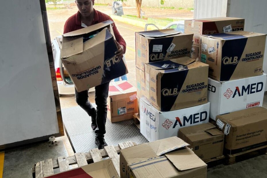 REFORÇO NA REDE - Prefeitura de Cuiabá recebe novos insumos odontológicos e fortalece atendimentos de Saúde Bucal - O Esportivo Reforco na Rede - O Esportivo
