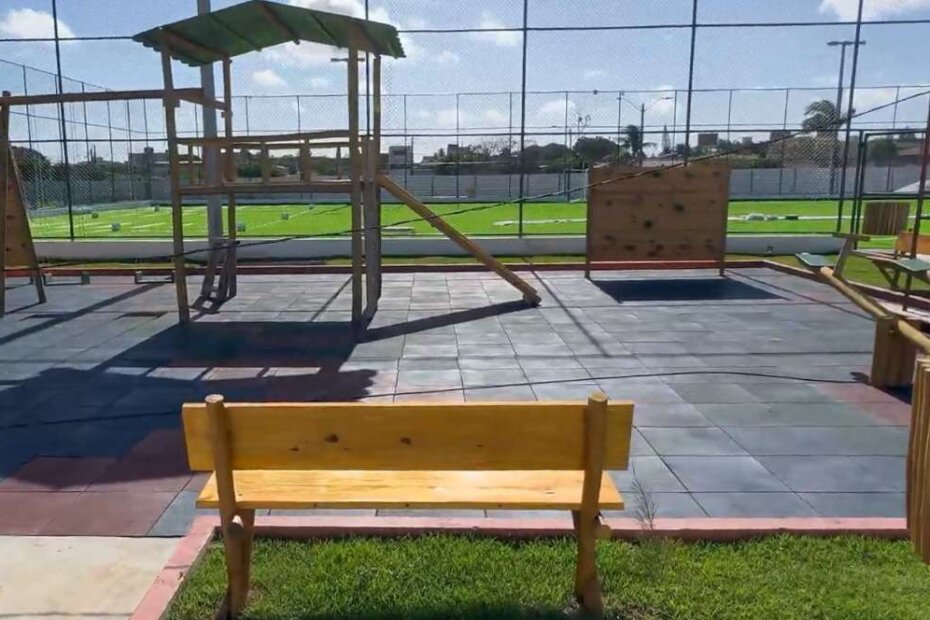 ENTREGA EM 4 MESES - Educação dá início às obras de construção de Espaço Esportivo Comunitário no bairro Capão do Pequi - O Esportivo Capao do Pequi - O Esportivo