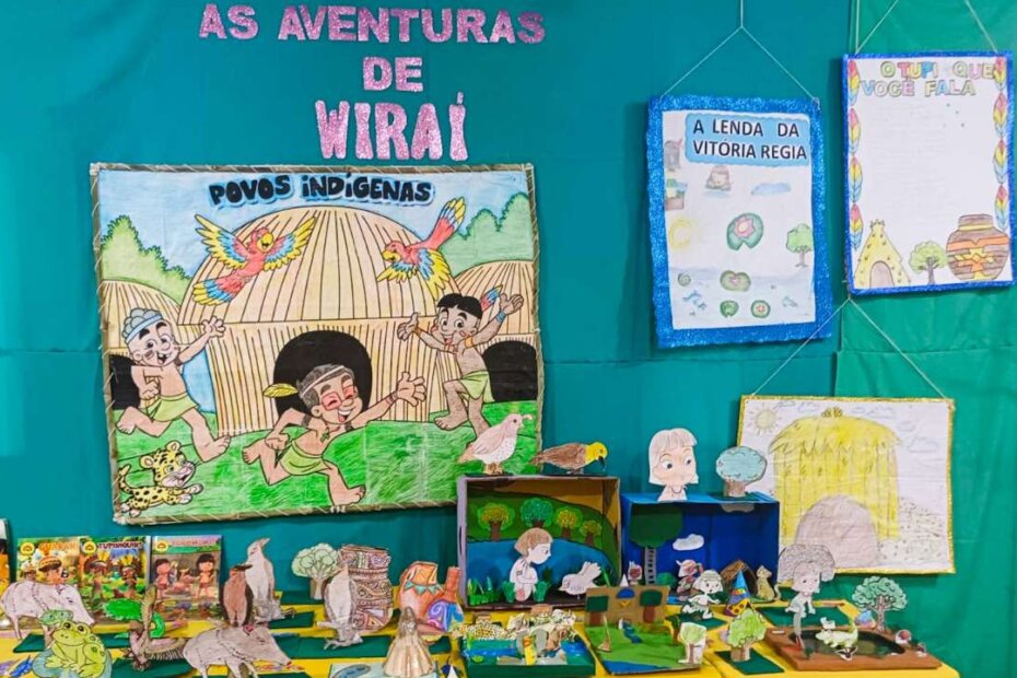 VARANDA LITERÁRIA - Escola municipal realiza a 17ª edição de projeto literário para trabalhar diversificados gêneros textuais - O Esportivo Varanda - O Esportivo
