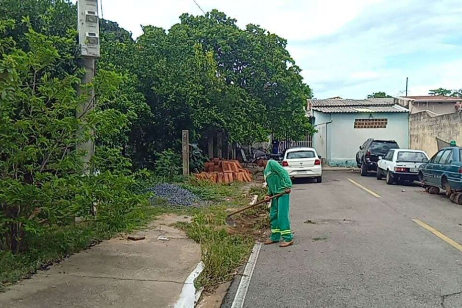 VG EM AÇÃO - Mutirões avançam com melhorias em bairros e avenidas de Várzea Grande - O Esportivo Mutiroes - O Esportivo