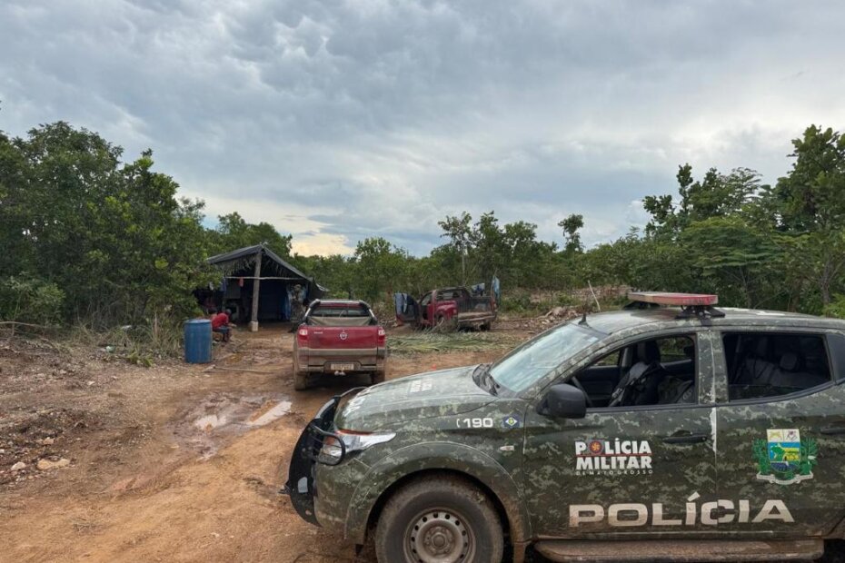 TOLERÂNCIA ZERO - Polícia Militar apreende equipamentos e fecha garimpo irregular em zona rural de Nossa Senhora do Livramento - O Esportivo Tolerancia Zero 151 - O Esportivo