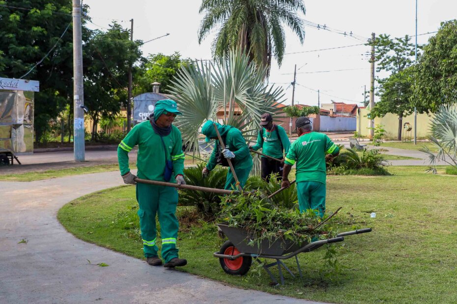 VG EM AÇÃO - Prefeitura de Várzea Grande mobiliza mais de 40 frentes de trabalho nesta quarta-feira (25) - O Esportivo Acao VG - O Esportivo