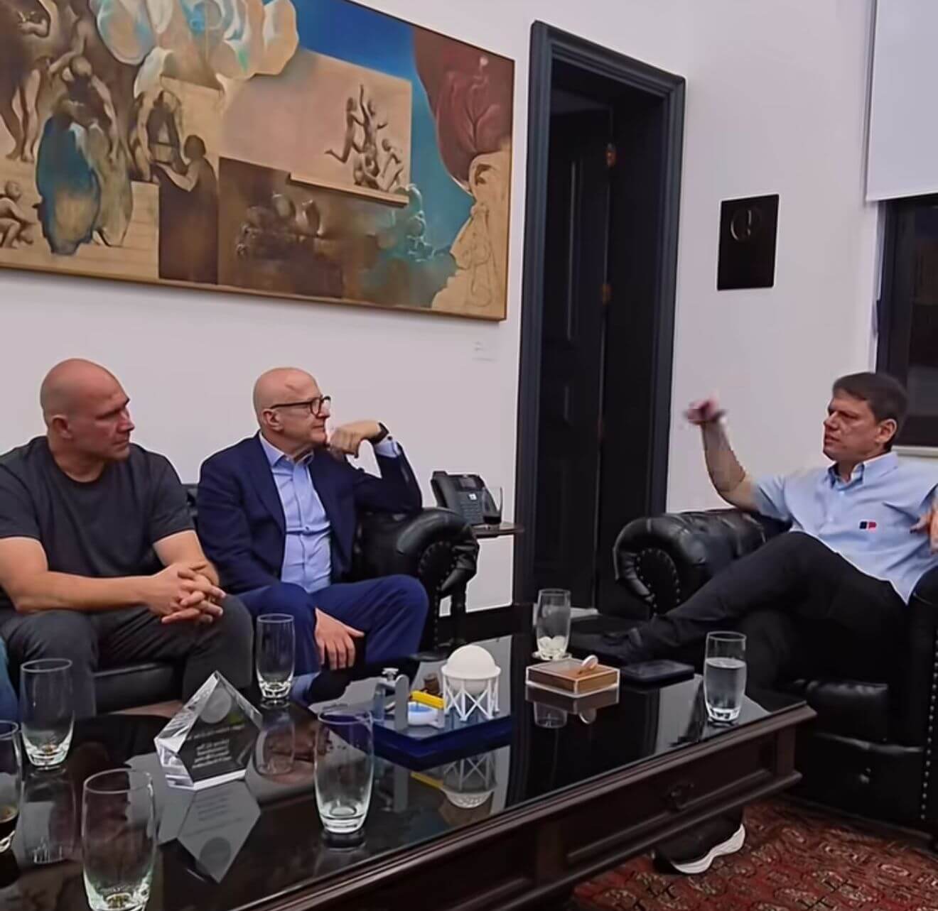 DESENVOLVIMENTO ECONÔMICO - Em São Paulo, Abilio discute PPPs com Tarcísio e Otaviano Pivetta - O Esportivo Em Sao Paulo 132 - O Esportivo